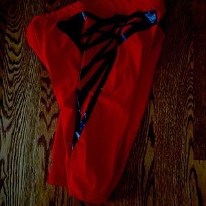 Oakley Blade red compression shorts medium nwot never worn